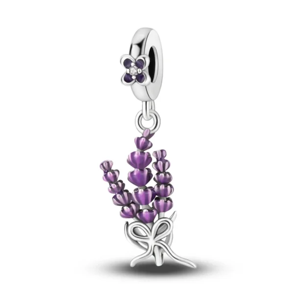 Charm Lavande en argent 925
