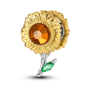 Charm Tournesol Doré & Ambre