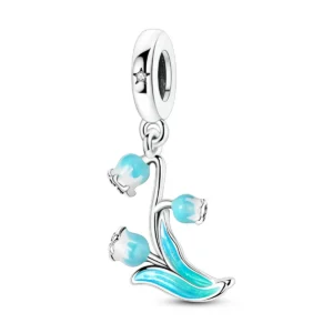 Charm Brin de Muguet Bleu