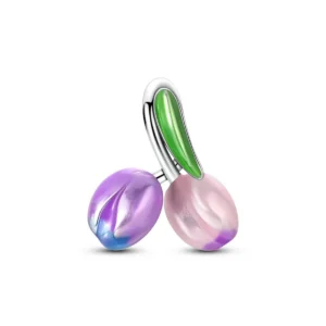 Charm Duo de Tulipes Pastel